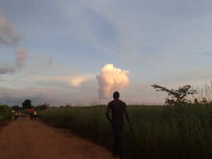 アフリカ　ザンビア　田舎　風景