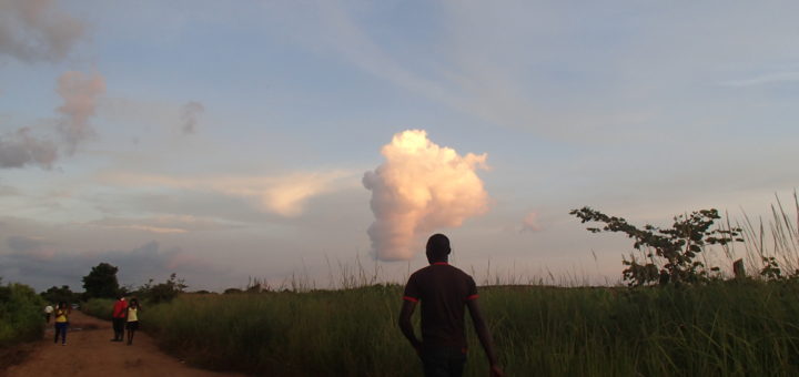 アフリカ　ザンビア　田舎　風景